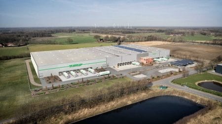 Logistikzentrum Ochtrup Vogelperspektive