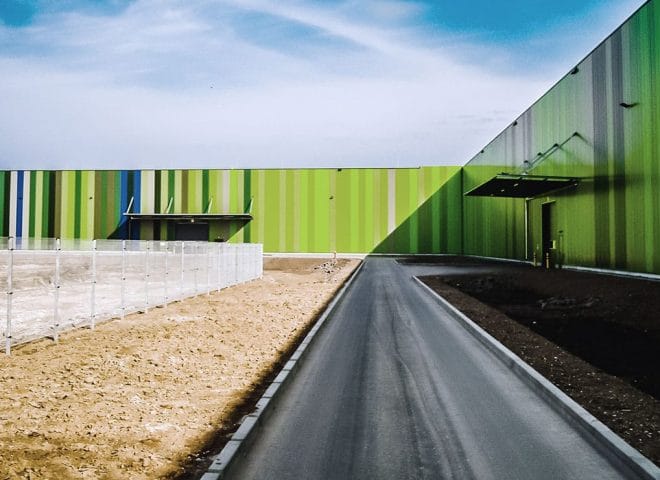 Objektansicht Logistikzentrum Rudolph Mannheim