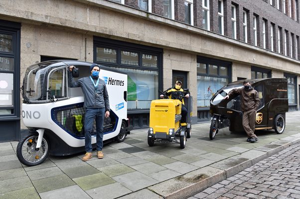 Cargo bike instead of delivery